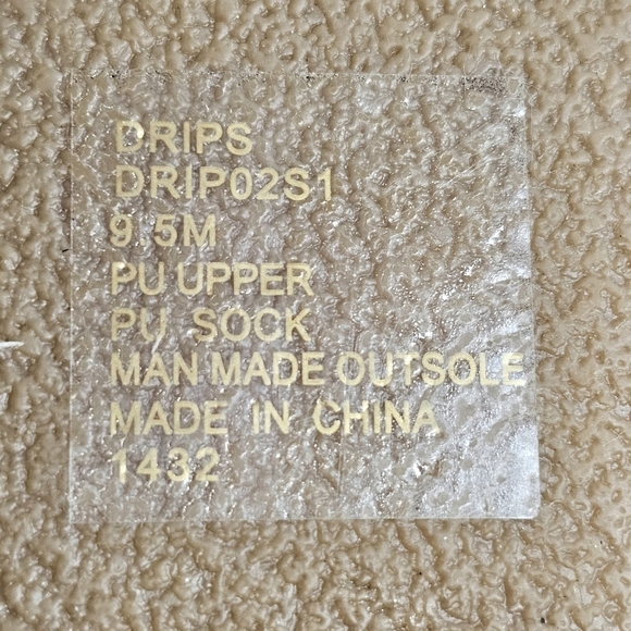 Steve Madden Women's Simple Minimal Neutral White Drips Sandals - Size 9.5 - Picture 8 of 10